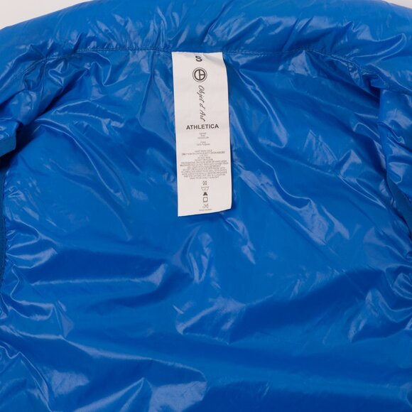 Objet d’Art Athletica Blue Quilted Puffer Vest Size US S - Picture 9 of 9